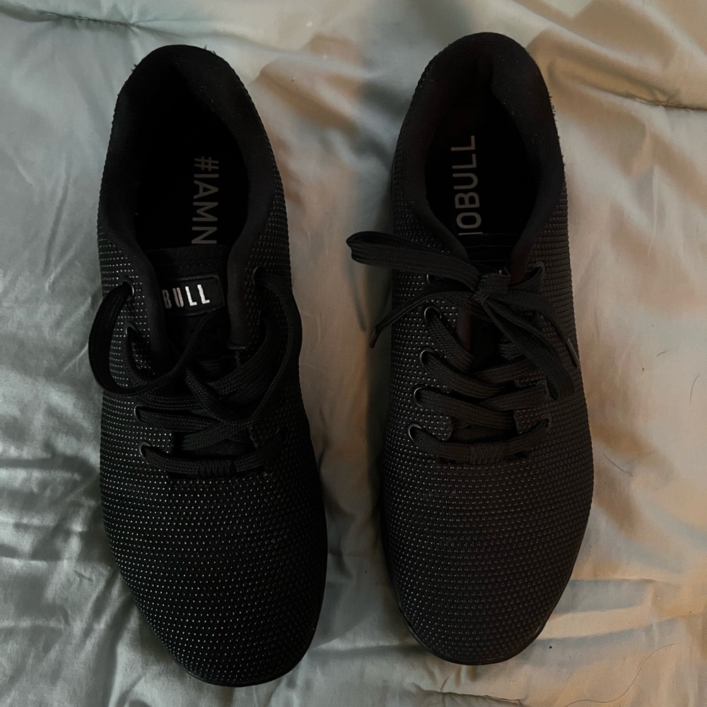 NOBULL unisex Black Trainer in triple black